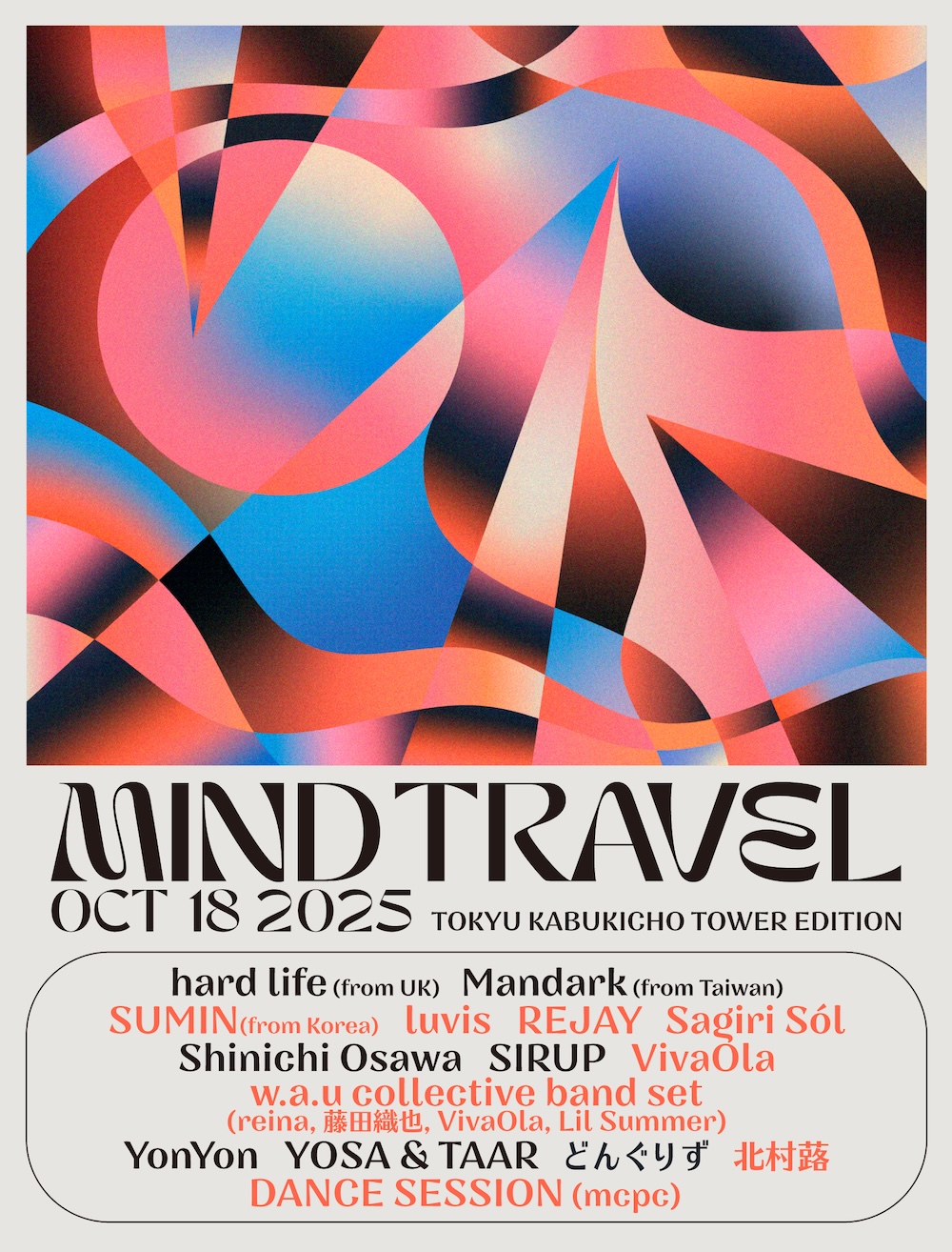 MINDTRAVELポスター